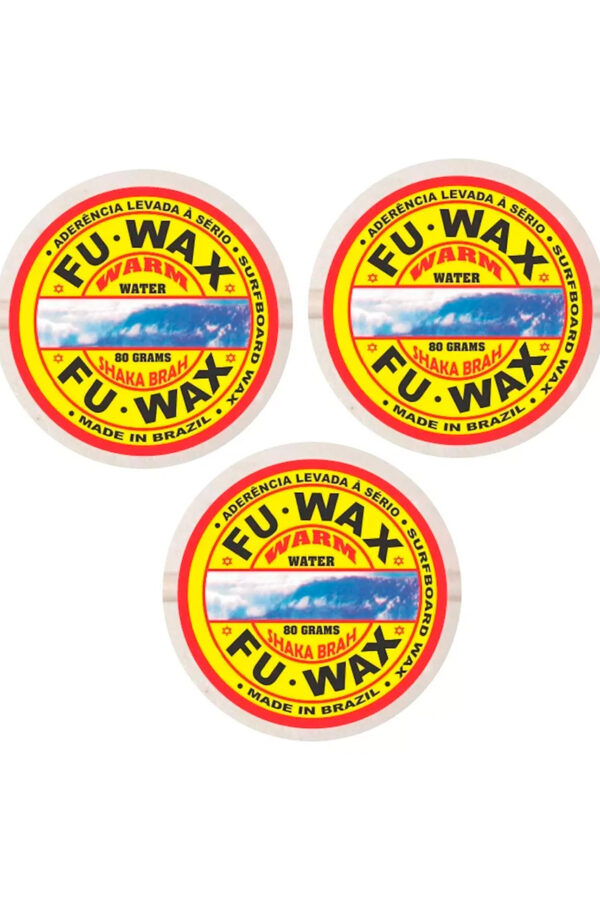 Kit 03 Parafinas Fu Wax Sortidas 80g