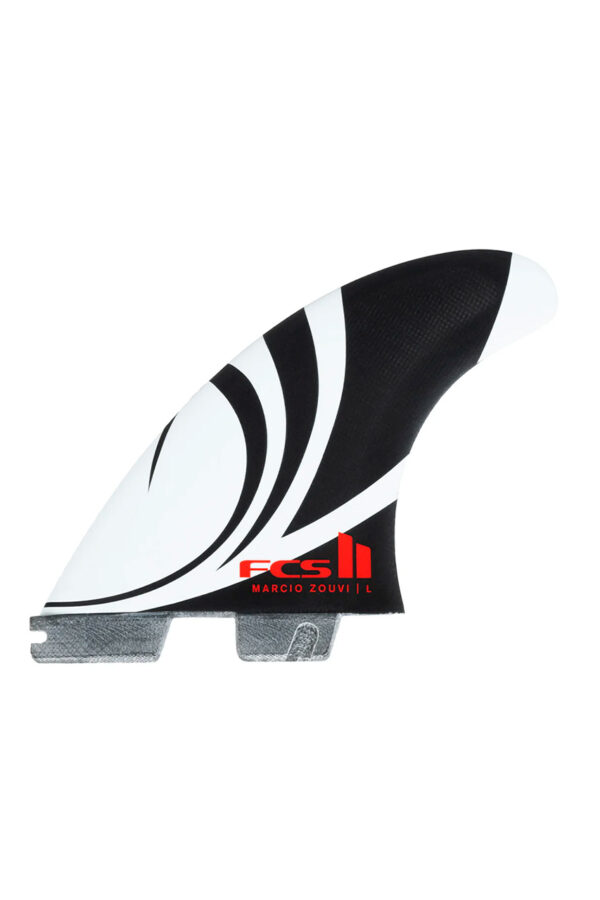 Quilhas FcsII PC Black/White Medium Tri Retail Fins